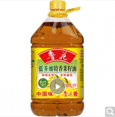 鲁花低芥酸特香菜籽油5L/桶（新老包装随机发放）